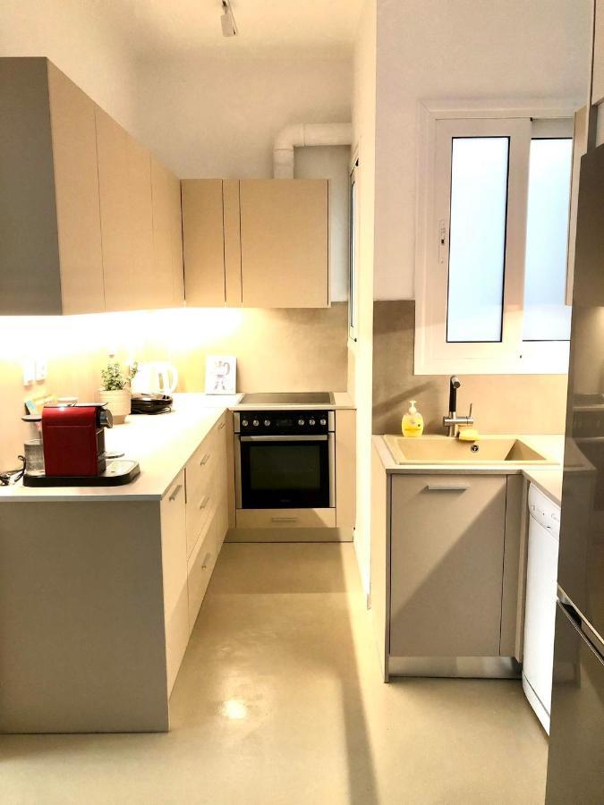 Bright Spacious Modern 3Rd Flr City Oasis-Sleeps 5 Lägenhet Aten Exteriör bild