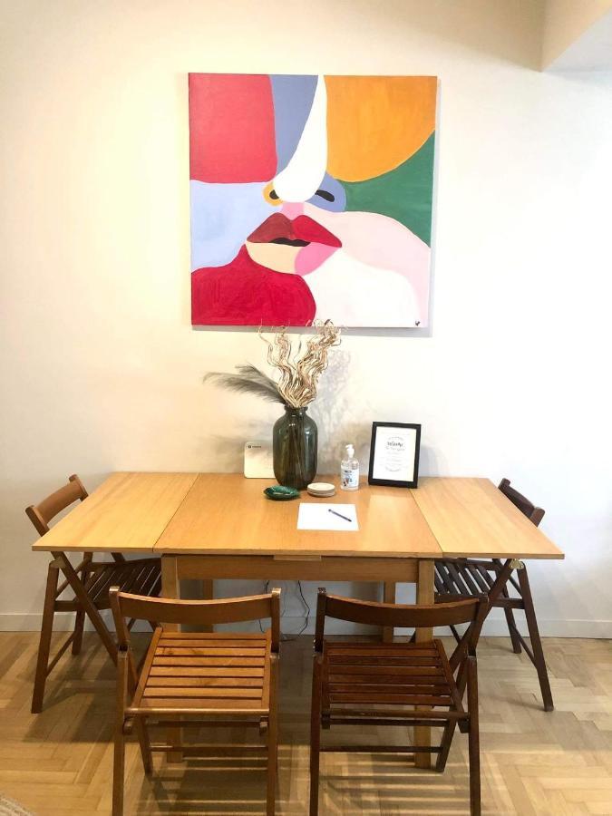 Bright Spacious Modern 3Rd Flr City Oasis-Sleeps 5 Lägenhet Aten Exteriör bild